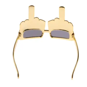 Amazon.com: jojofuny 1pc Kids Glasses Middle Finger Birds Eye Novelty  Photobooth Props Finger Glasses Kids Sunglasses Foam Finger Crazy Sunglasses  Beer Sunglasses Cute Toys Bulk Child Sand Sculpture : Home & Kitchen