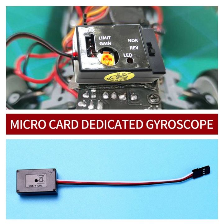 mini-gyro-gyroscope-for-wpl-d12-1-10-rc-car-drift-racing-car-steering-output-integrated-compact-light-weight-design