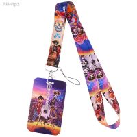 Coco Dreaming Travels Lanyard Card Holder Keys Chain ID Credit Card Cover Pass Charm Neck Straps For Friends Accessories Gifts