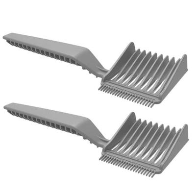 Curved Positioning Comb Haircut Barber Fade Combs Heat Resistant Fine and Wide Tooth Hair Razor Comb Portable Barber Hair Razor Comb for Women and Men great