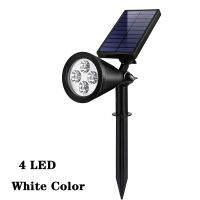 47 LED Outdoor Solar Spotlights Solar Lawn Footpath Ground Lights IP65 Waterproof Garden Courtyard Lights Color Changing Lights