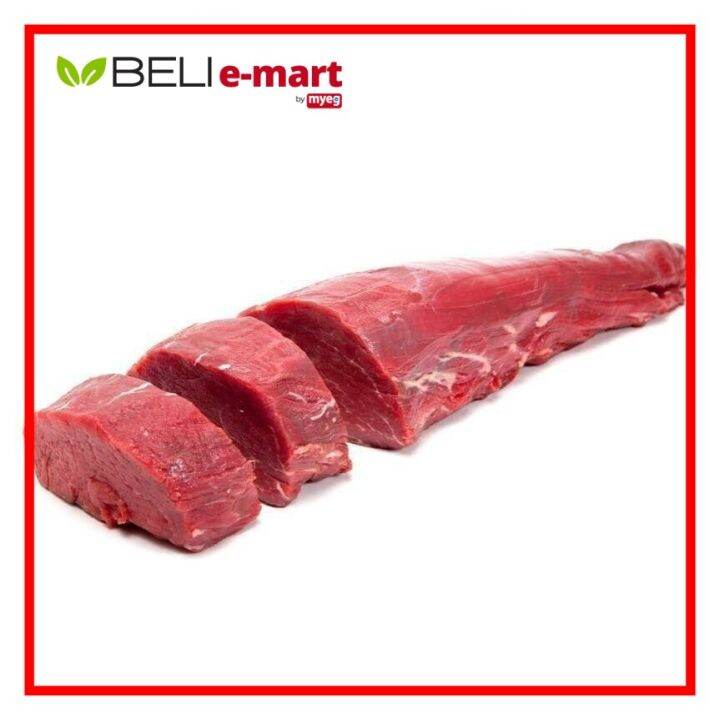 Beef Tenderloin Slice (Aus) *Halal Certified* (400g±) Lazada