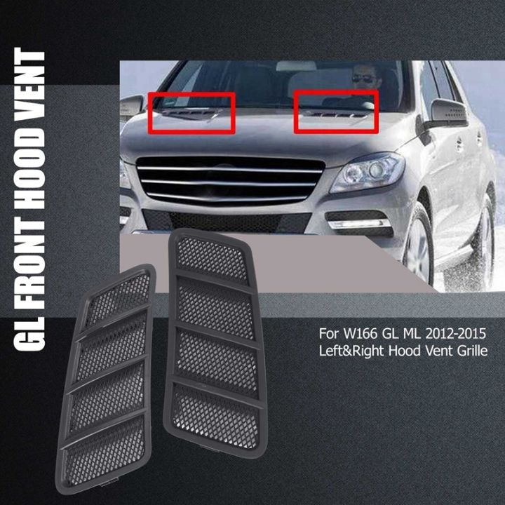 2pcs-car-front-hood-vent-grille-air-flow-intake-hood-for-mercedes-benz-w166-gl-gl350-gl450-gl550-ml-ml350-ml550-2012-2015