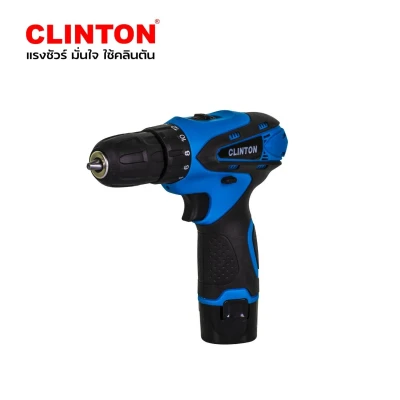สว่านไร้สาย CLINTON 12V- แบตลิเธียมไอออน รุ่น CI-12V