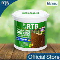 สี RTB [โปร่งแสง]ทาไม้พื้นไฟเบอร์ซีเมนต์ 1 GL.