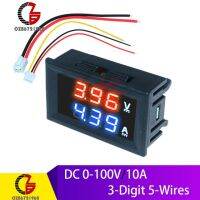 เครื่องตรวจจับแรงดัน100a 50a 10a 100V ขนาดเล็กไฟฟ้ากระแสตรงโวลต์รถยนต์พลังงานแสงอาทิตย์เครื่องตรวจจับตัวทดลอบแอมป์โวลต์รถยนต์