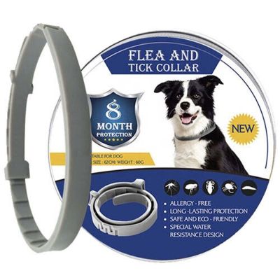 Adjustable Pet Anti Flea Tick Neck Collar for Dog Cat Kitten 8 Months Protection