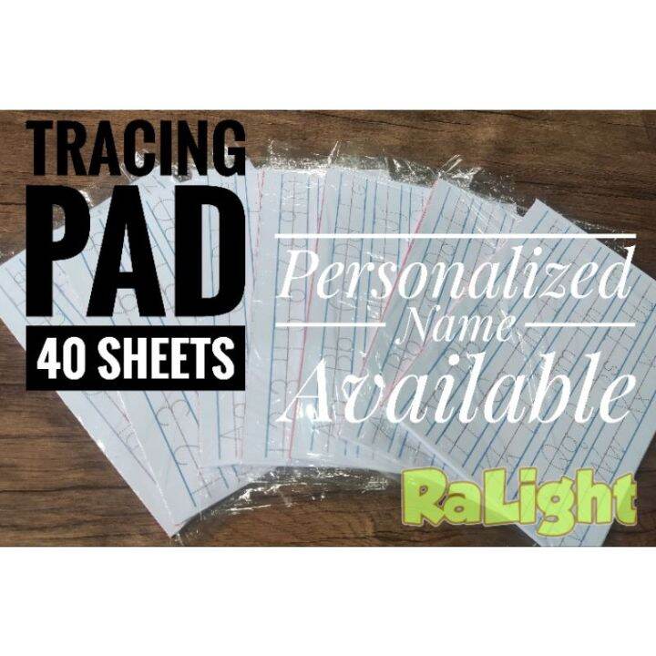 TRACING NAME Personalized Name Tracing Pad Name Alphabets Numbers