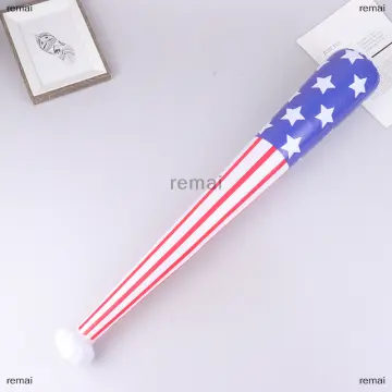 Inflatable USA Stars & Stripes Baseball Bat - 85cm