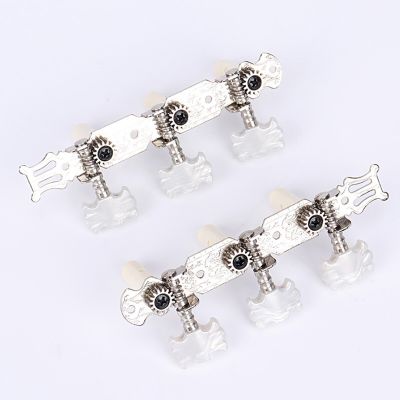 ；‘【； 2 Pieces Metal Acoustic Guitar String Tuning Pegs Electric Guitar Machine Heads Tuners Keys Parts  For Folk Guitar Accessories
