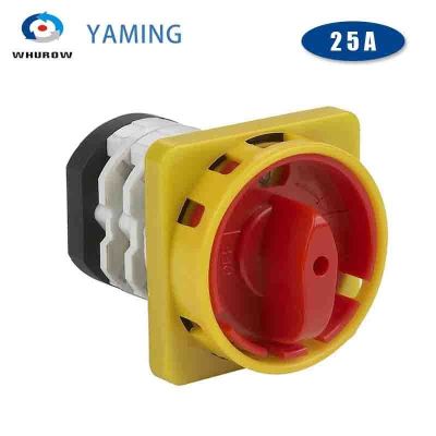 【YF】►┅  Changeover Cam Position 0-1 Padlock 25A 2 Knots Motor Selector YMZ12-25/2GS
