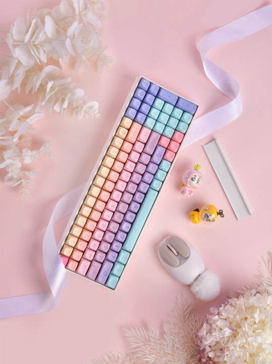 Lofree Keyboard First Touch Rainbow Marshmallow Bluetooth Keyboard Xiao