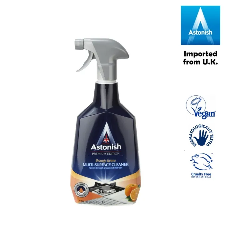 Astonish Premium Edition Specialist Kitchen Cleaner 750ml (Orange Grove