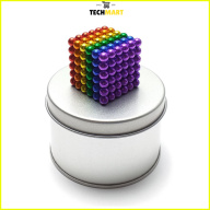 Bộ bi nam châm xếp hình thông minh 216 viên 5mm 6 màu ngẫu nhiên giúp tăng khả năng tư duy, sáng tạo Buckyballs thumbnail