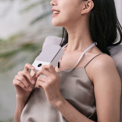 【YF】 Mini Waist Clip On Fan For Shirt Portable Personal Neck With Display Of Remaining Power Outdoor Camping