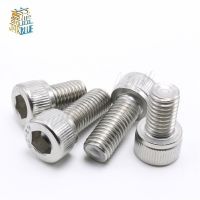 10pcs US Coarse thread UNC 1/4 20xL 304 A2 70 stainless steel Hex Hexagon Socket Cap Allen Head Screw Bolt Length 5/16 quot; 4 quot;