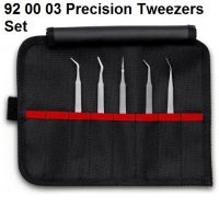 KNIPEX 92 00 03 SMD Precision Tweezers Set 5 pieces