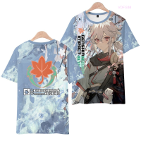 HOT Original Relief God Pain Clothing Game Maplehara Kanaha Impression Cos Animation Joint T-shirt 2d Merchandise Short Sleeve Fight for Gold Size：S-5XL