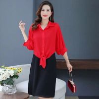 Super-large size women chiffon blouse cardigan set in the summer of 2023 the new bow is prevented bask in air conditioning unlined upper garment of small shawl tide
