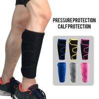 1Pc Foot Protector Calf Leg Guard Strap Adjustable Bandage Compression Leg Sock Runner Pain Relief Sport Calf Guards Football