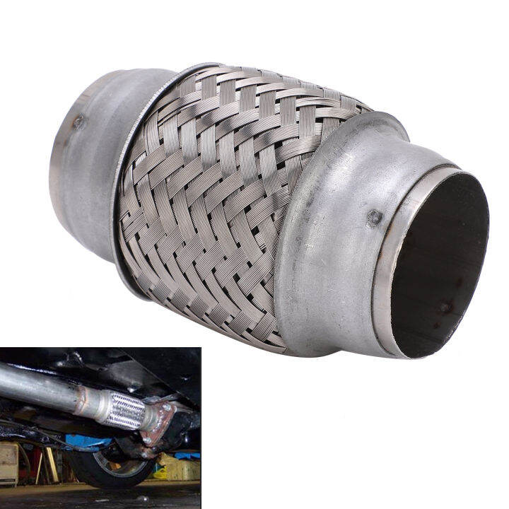 Exhaust Flex Tube Vibration Isolation Exhaust Flexi Pipe Good Air Tightness Stainless Steel 1