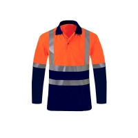 Shirts for Men High Visibility Reflective t-shirt Long Sleeves Safety Shirt hi vis Workwear t Shirt Work Shirts Women