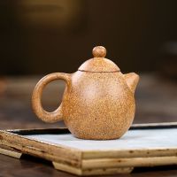 Classic Yixing Purple Clay Teapot Original Mine Beauty Pot Purple Clay Dragon Egg Chinese Kung Fu Tea Set Accessories 100ml