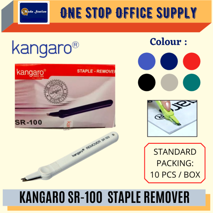KANGARO SR100 STAPLE REMOVER Lazada