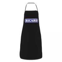 Marseille France Ricard Apron Women Men Unisex Bib Kitchen Cooking Tablier Cuisine Chef Painting