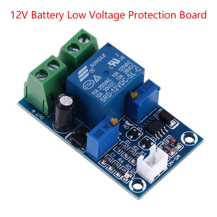 12V Battery Module Low Voltage Cut off Automatic Switch Recovery