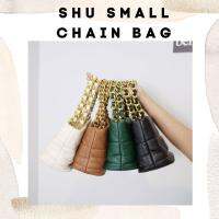 ร้อน, ร้อน★Shu Small Chain Bag New In on June️ กระเป๋ารุ่นนี้น่ารักมากค่า สวยมากดูแพงงง มีสายสะพายข้างให้ด้วยน้าคะ ใส่ของได้จุมาก