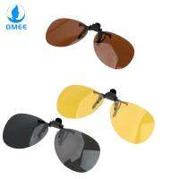 DMEE ตั้งแคมป์ Photochromic ขับรถ แว่นตาพลิกขึ้น รถขับรถคืนวิสัยทัศน์เลนส์ ป้องกันรังสียูวี การดูแลวิสัยทัศน์ แว่นตาโพลาไรซ์ เดินป่า คลิปออนแว่นกันแดด แว่นตาป้องกันรังสียูวี แว่นตากันแดดโพลาไรซ์ แว่นสายตากลางคืน