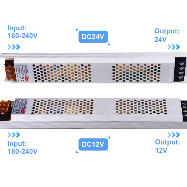 ultra-thin-led-power-supply-dc-12v-lighting-transformers-60w-100w-150w-ac180-260v-driver-for-led-strip-lights-adhesives-tape