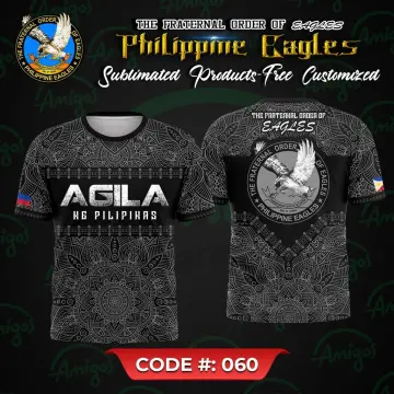 Philippines Long Sleeve Shirt - Philippine Eagles Ornament Vintage Style