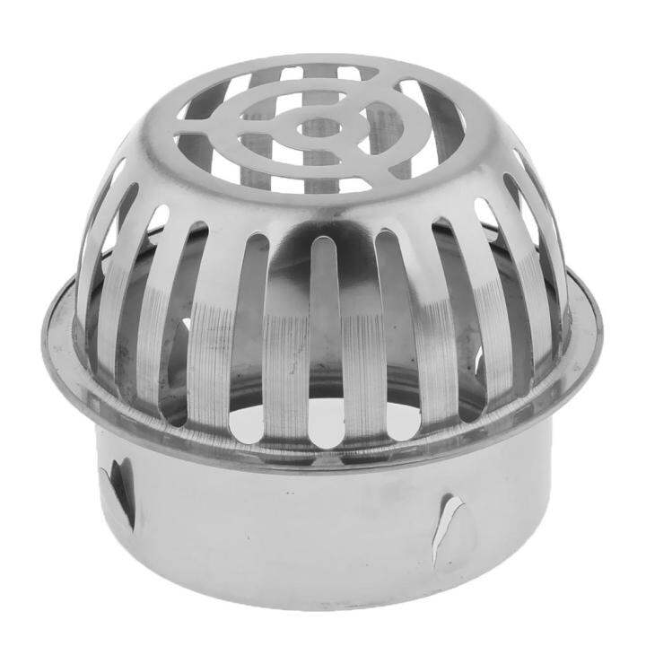 LazaraStores Stainless Steel Floor Drain Plug-In Balcony Roof Outdoor ...