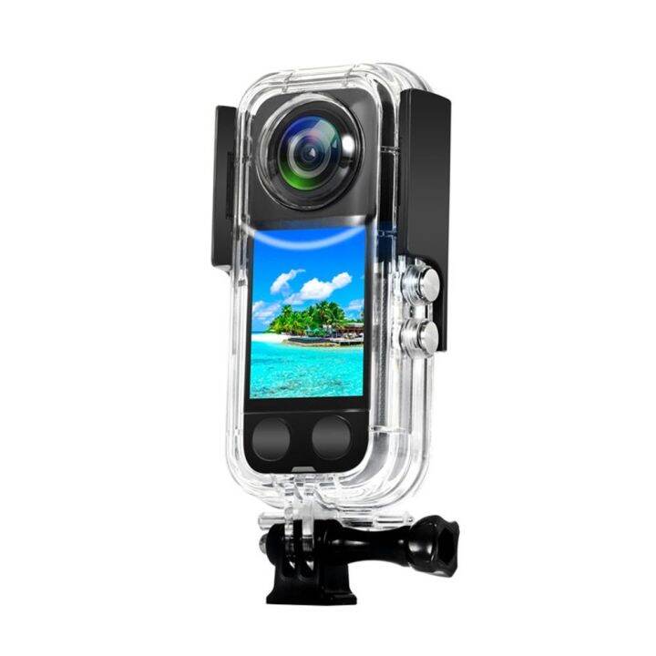 เคสสำหรับดำน้ำ-x3-insta360กระเป๋ากล้องกันน้ำสำหรับ-insta-360-x3ใต้น้ำกล่องป้องกันพาโนรามากล้องแอคชั่นแคมเมราอุปกรณ์เสริม