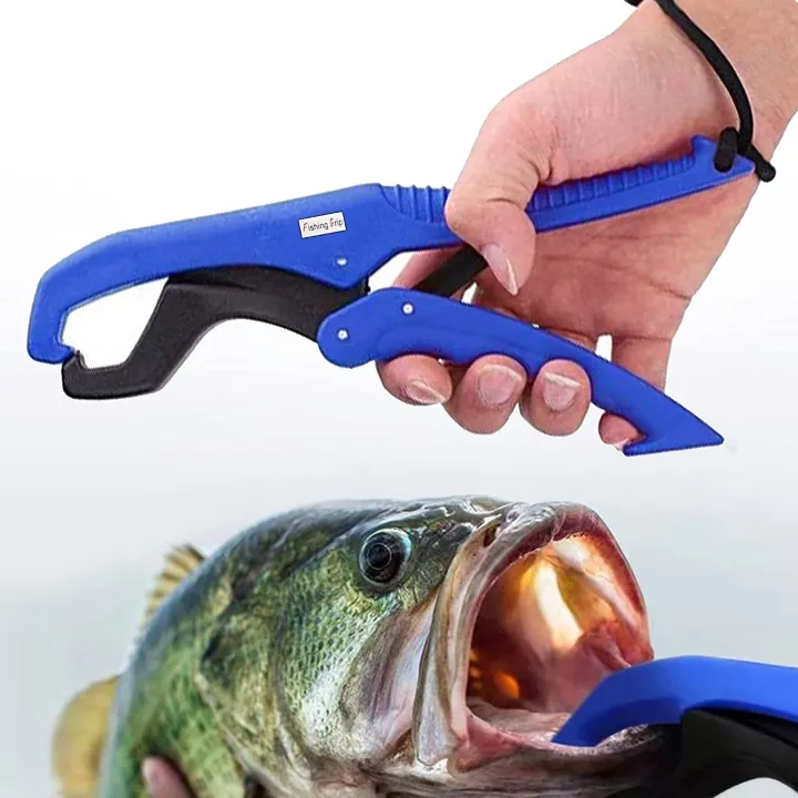 Fish Gripper Fish Lip Holder, Portable Plastic Fish Grip Floating Fish