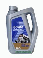 AISIN 5W-30 API SN / CF น้ำมันเครื่องเบนซิน สังเคราะห์แท้ 100% ไอซิน Fully Synthetic 4 ลิตร