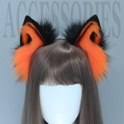 Makeup Hair Accessory Headwear Halloween Props Hair Accessories Cosplay Props Hair Hoop Wolf Ears Headband