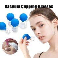 ❈ New Cylindrical Glass Rubber Face Massager Vacuum Cupping Visage Cup Therapy Anti Cellulite Jar Wrinkle Facial Masajeador Tool