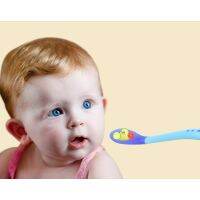 Baby Heat Sensitive Spoon Fork Color Change Feeding Utensils for Children Kids Infants Temperature Sensing Tableware