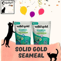 วิตามิน+แมวเลีย(2รส) Solid Gold SeaMeal Squeeze with Tuna and Chicken In Gravy Mousse Lickable Cat Treat, 4 count