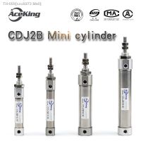 ♨ Mini cylinder CDJ2B10/12/16-5/10/15/20/25/30/35/40/50/60/75/100 stainless steel miniature pneumatic element reset double acting