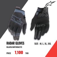 ถุงมือ ALPINESTARS RADER GLOVES BLACK/ANTHRACITE