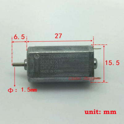 【Worth-Buy】 Mabuchi แปรง Ff-050sh-2622 Dc 1.5V 2V 20000Rpm ความเร็วไมโครโลหะมีค่า050 Motor Listrik สำหรับงานอดิเรก Rc โมเดลของเล่น