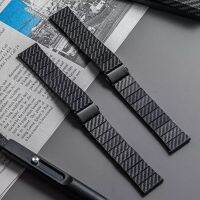 20mm 22mm band For Samsung Watch 4/5/pro 45mm 44mm 40mm Active 2 carbon fiber correa Link Bracelet HUAWEI watch GT-2-2e-3 Strap