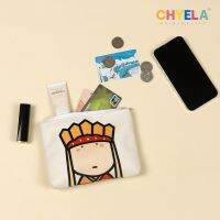 Little Chloe joint type of cartoon cute tangs monk zero wallet niche design feeling to receive cosmetic bag QT96 【BYUE】