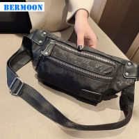 Bermoon Waistpack ผู้หญิง2022ใหม่เต้านมกระเป๋านำเข้าฟอร์ดผ้า C Rossbody กระเป๋าสะพายอเนกประสงค์แสงปฏิบัติกระเป๋า