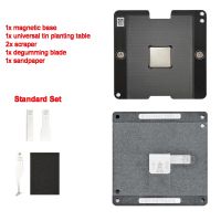 PD-A Amaoe Universal BGA Reballing Stensil Dasar Magnetik Untuk Ponsel เมนบอร์ด Bingkai Tengah CIP CPU IC Perlengkapan Timah Tanam