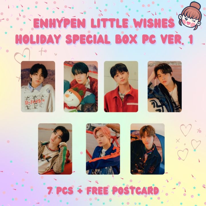 ENHYPEN Little Wishes Holiday Special Box Photocards | Lazada PH